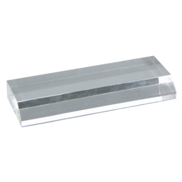 6 1/2" x 2" Clear Acrylic Base