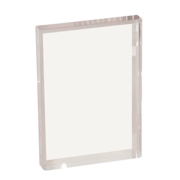 5" x 7" Clear Rectangle Acrylic