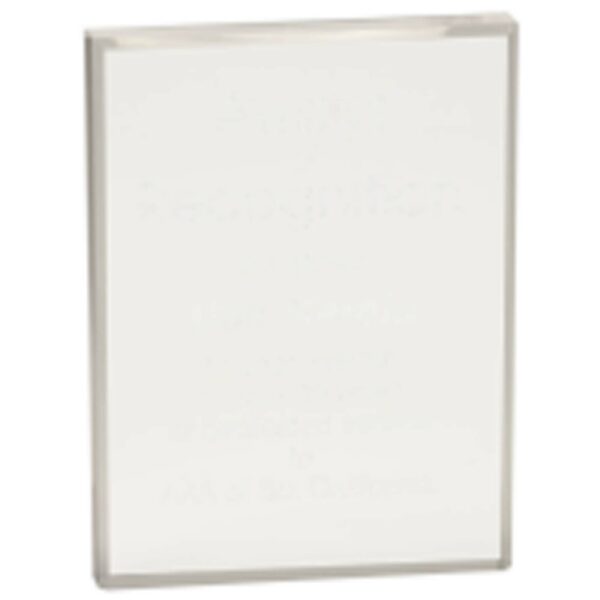 6" x 8" Clear Rectangle Acrylic