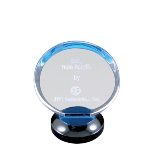 7" Blue Halo Acrylic