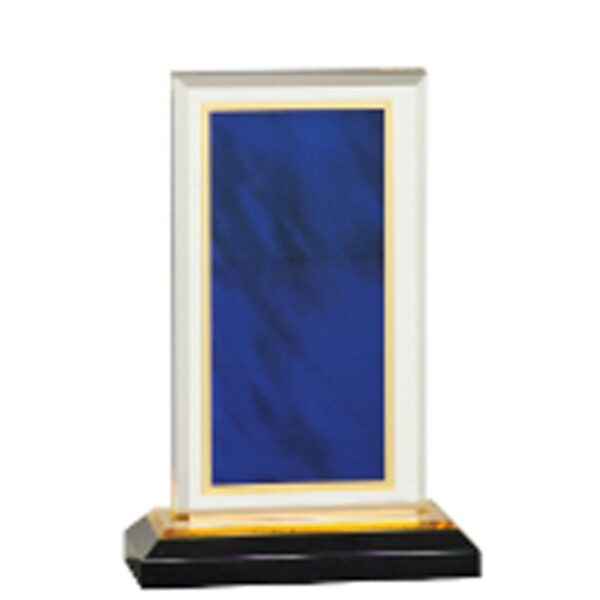 6 1/2" Blue & Gold Royal Impress Acrylic