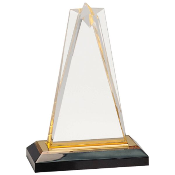 7" Gold Star Impress Acrylic