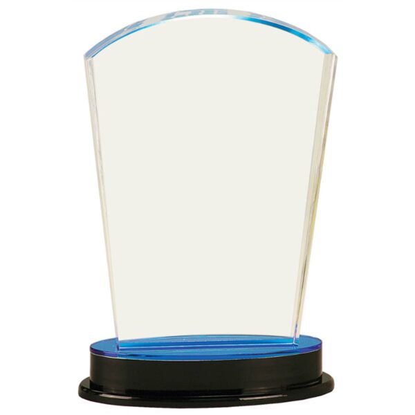 8 1/4" Blue Arch Impress Acrylic