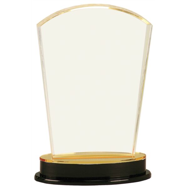 8 1/4" Gold Arch Impress Acrylic