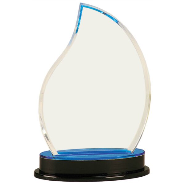 8 1/4" Blue Flame Impress Acrylic