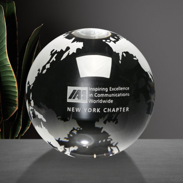 Continental Globe 3-1/8" Dia.