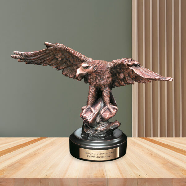 Eagle on Rock 8-1/2"