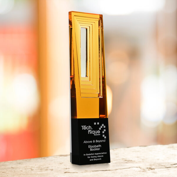 Athens Amber Award 10-3/4"