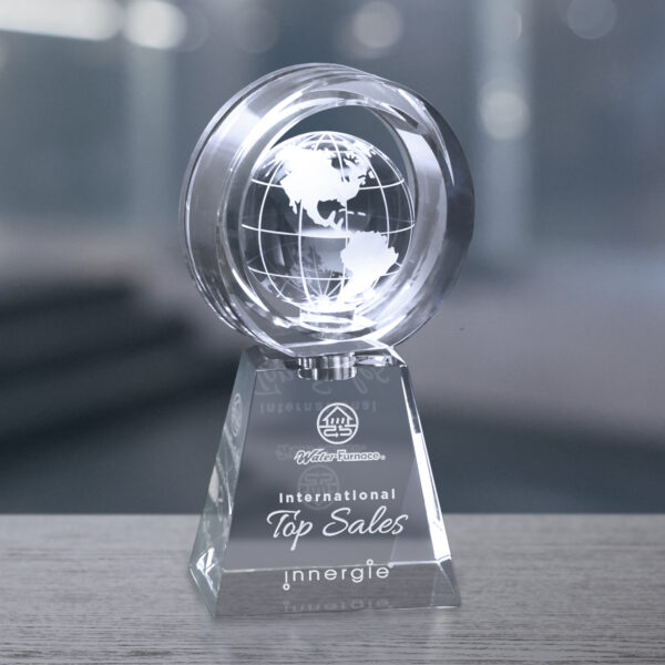 Awards In Motion&reg; Global Ring 9-1/4"