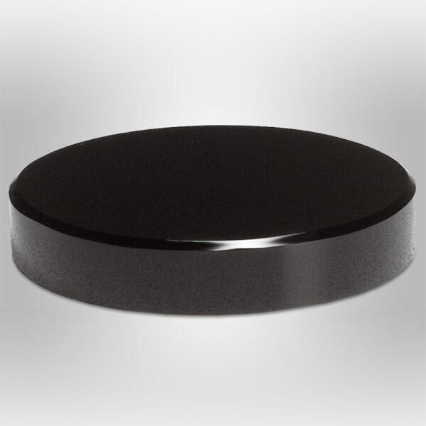Black Glass Base 5" Dia.