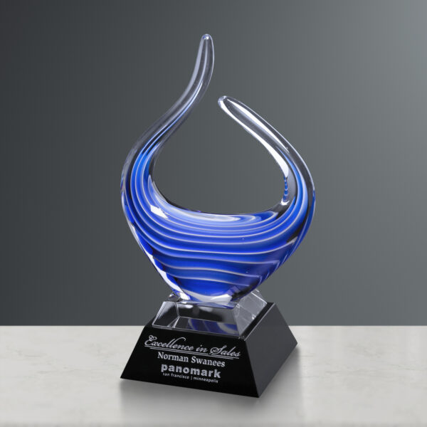 Blue Reflections Award 10-3/4"