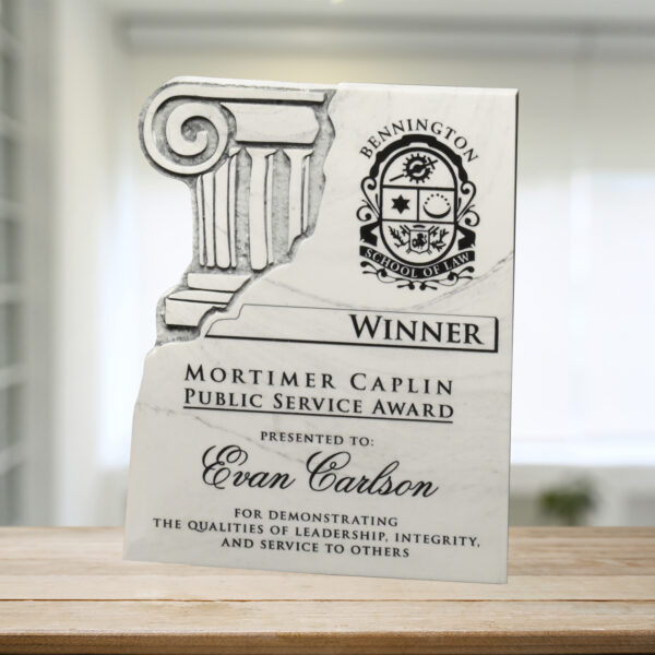 Chiseled Column Plaque 8" x 10"