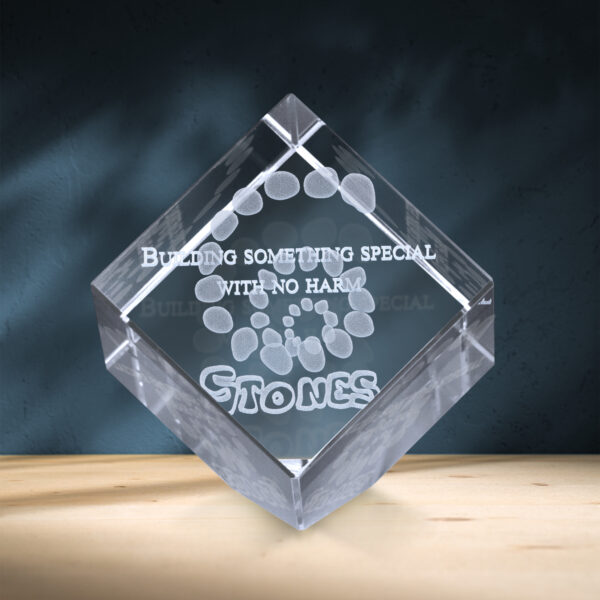 Cut Corner Cube 4" x 4" x 4"