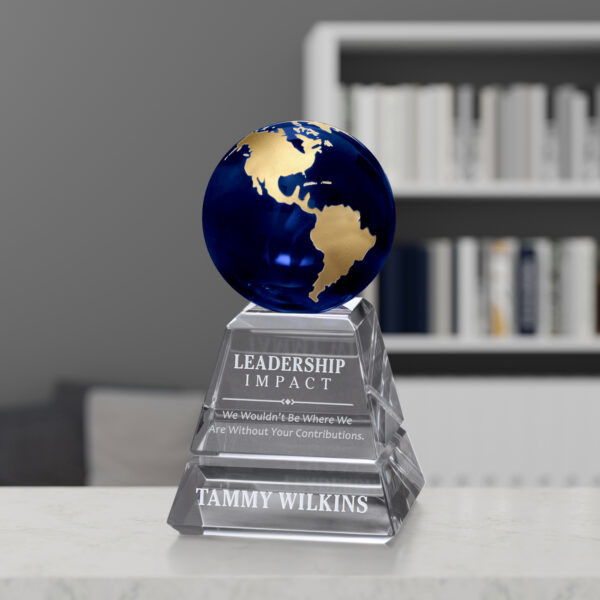 Explorer Globe Gold 6"