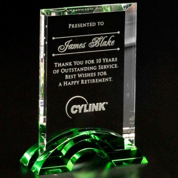 Greenbury Emerald Rectangle 6-1/2"