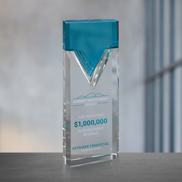 Nobility Aqua Award 8-3/4"