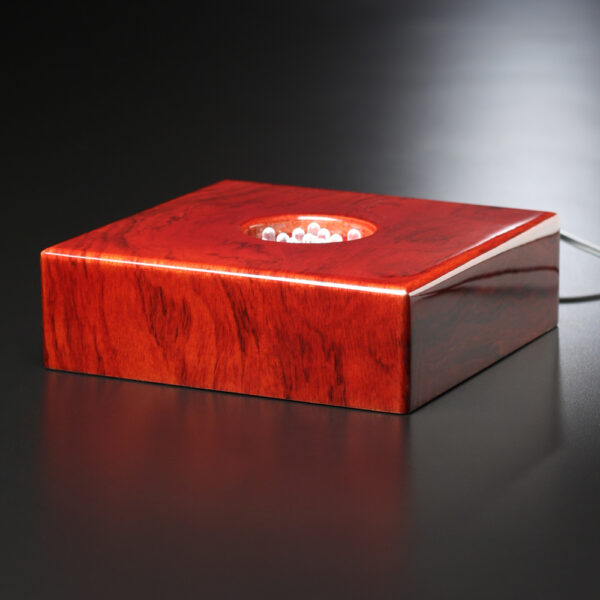 Premium Rosewood Lighted Base 7"