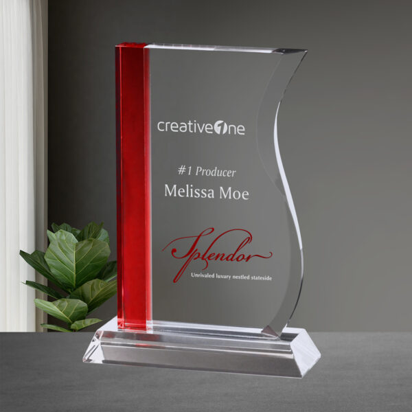 Saturn Ruby Award 8"