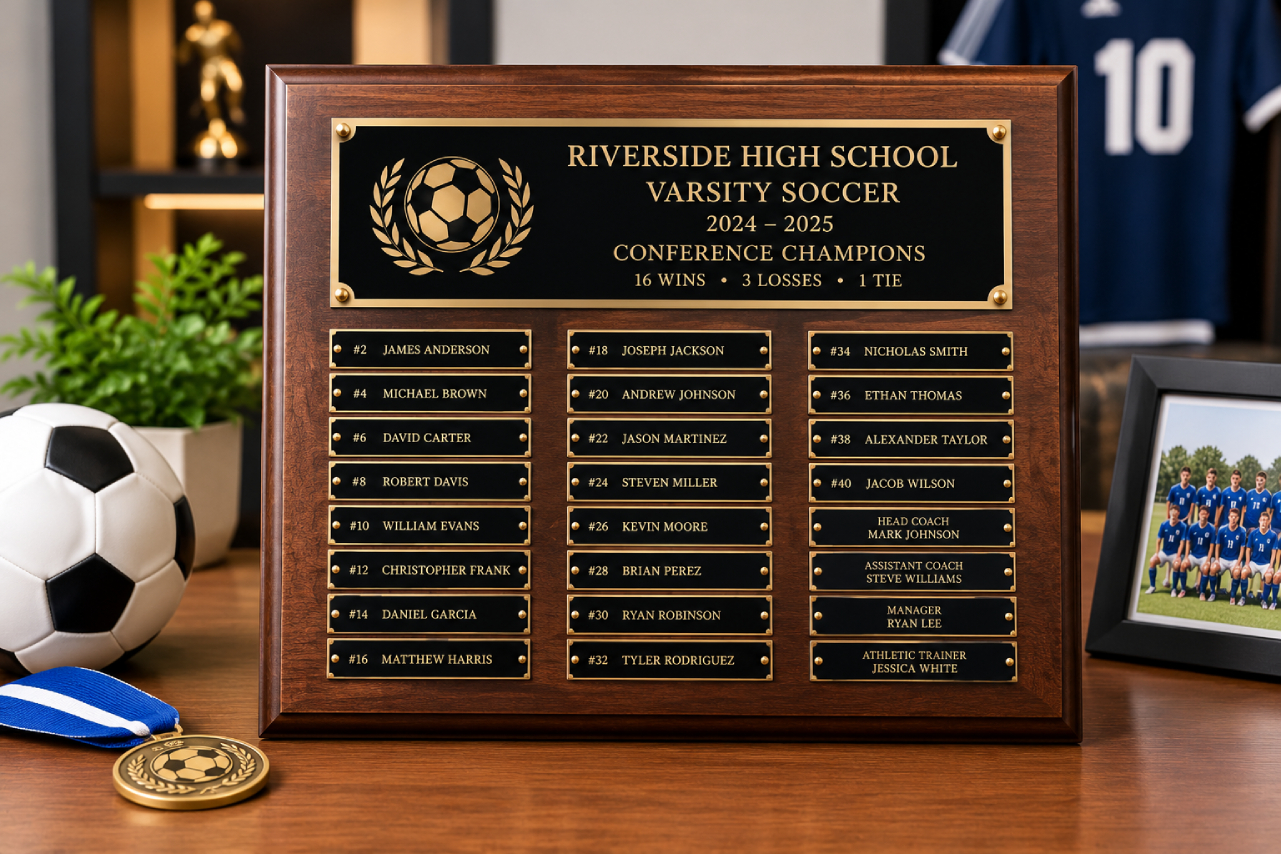 roster plaques