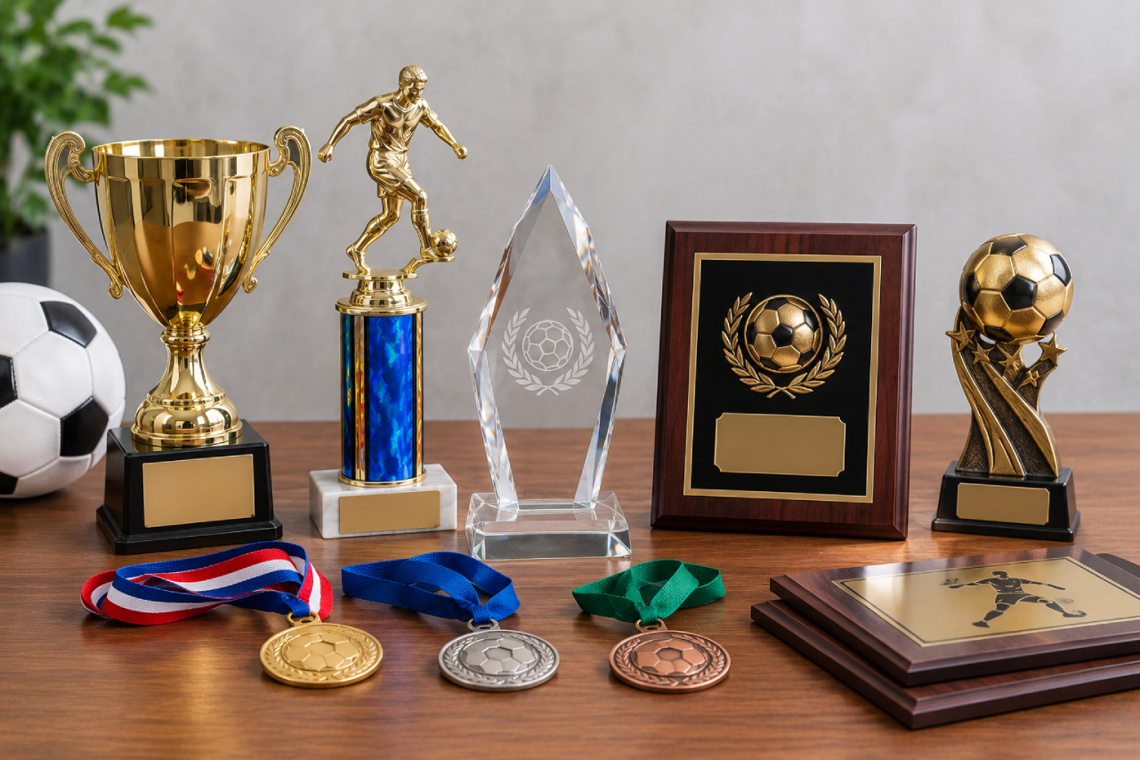 soccer awards and trophies