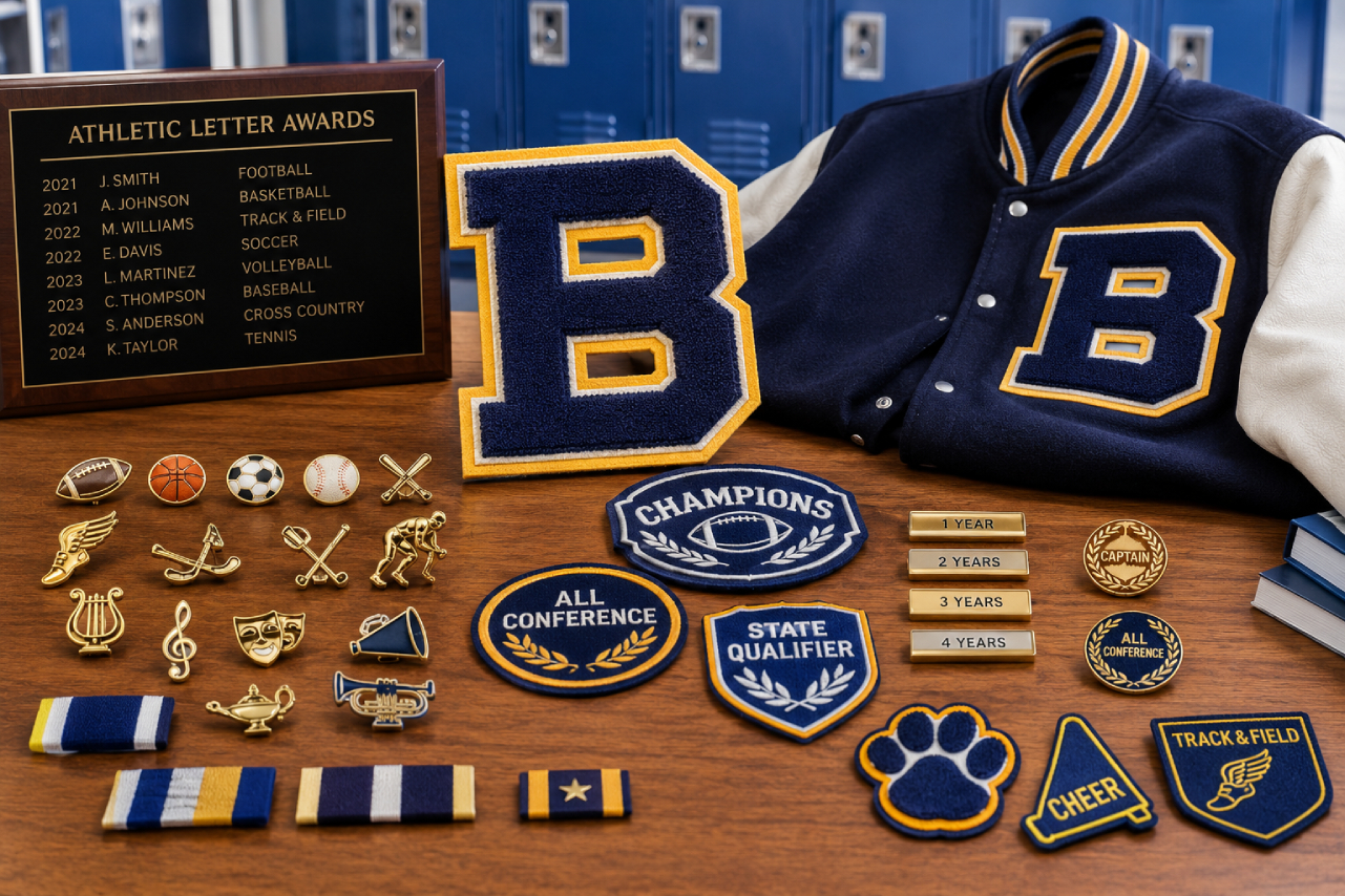 varsity letter insignia